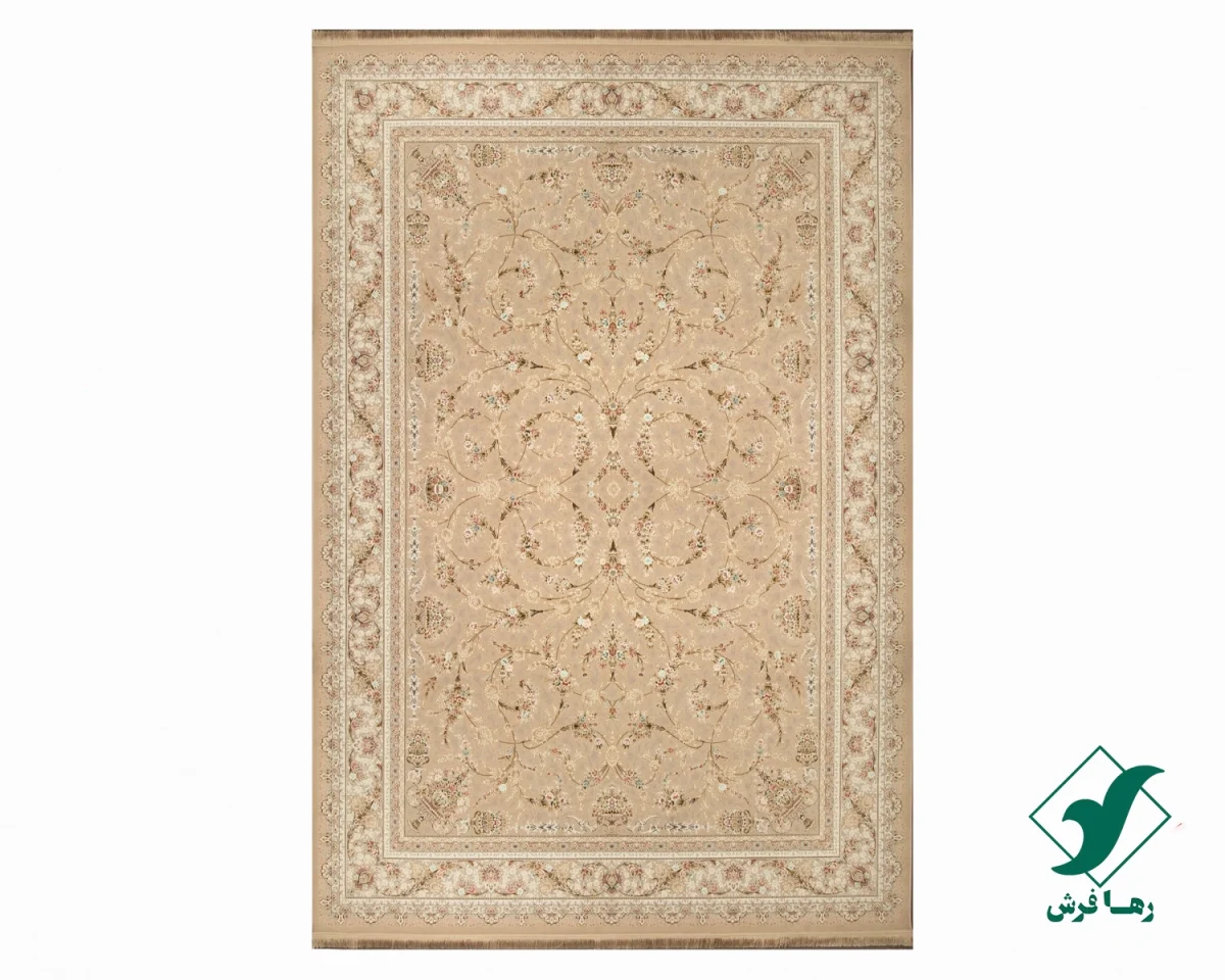 فرش کلاسیک شروین بژ
