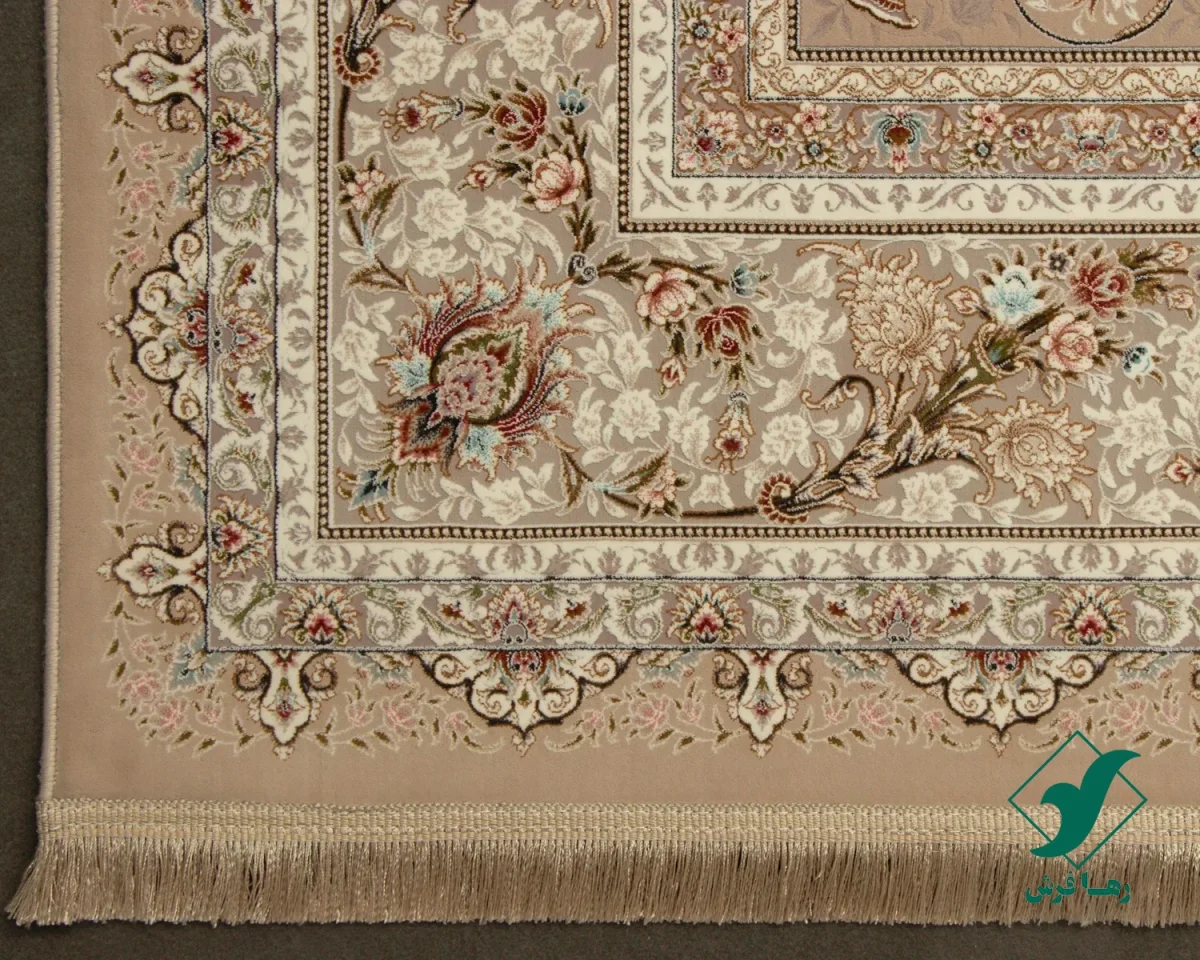 فرش کلاسیک شروین بژ
