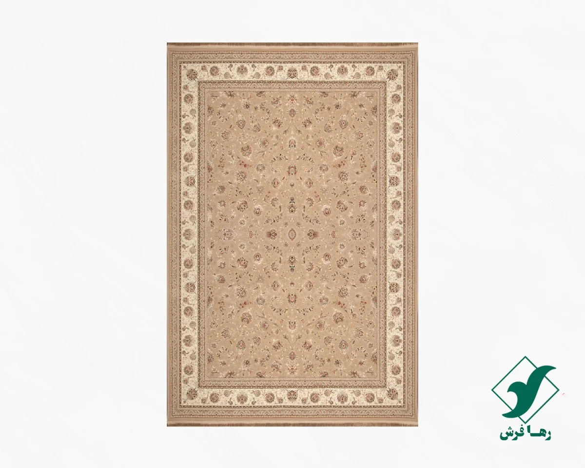 فرش کلاسیک سیران بژ