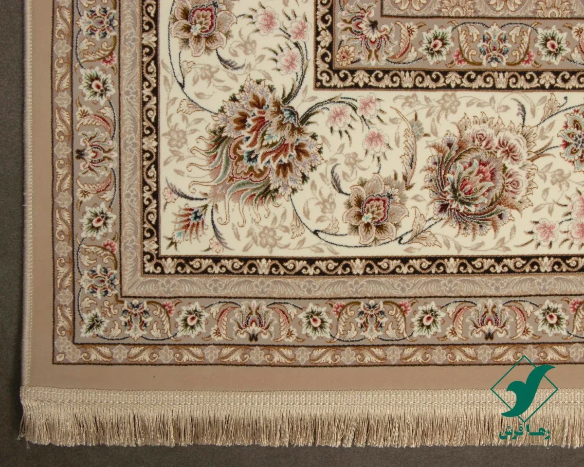 فرش کلاسیک سیران بژ