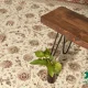 فرش کلاسیک سیران کرم حاشیه گلبهی