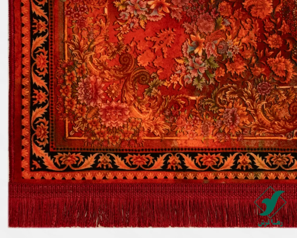 t-1077-5.webp فرش ابریشم ماشینی T1077 لاکی