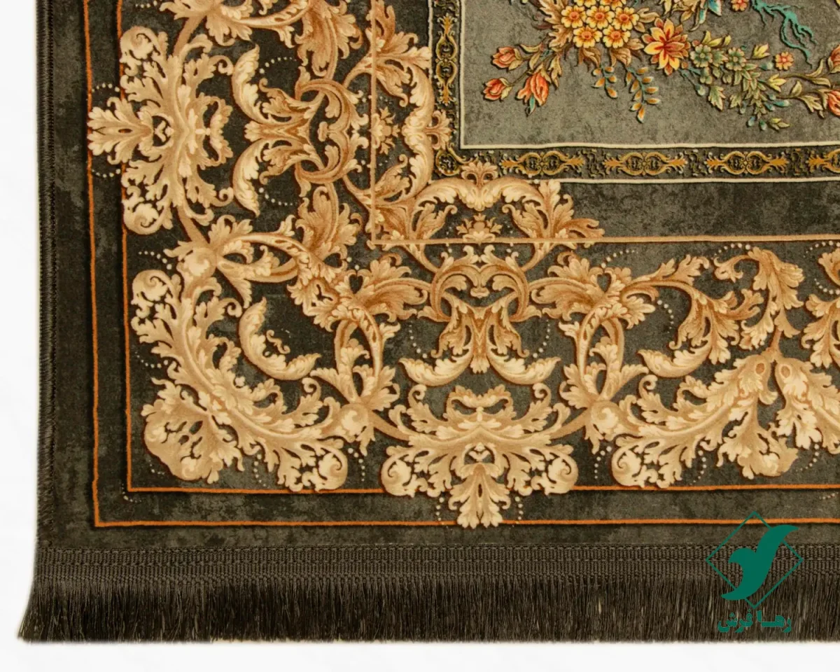 t-1083-6.webp فرش ابریشم ماشینی T1083 ذغالی طوسی