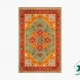 t-1088-1.webp فرش ابریشم ماشینی T1088 سبز حاشیه لاکی