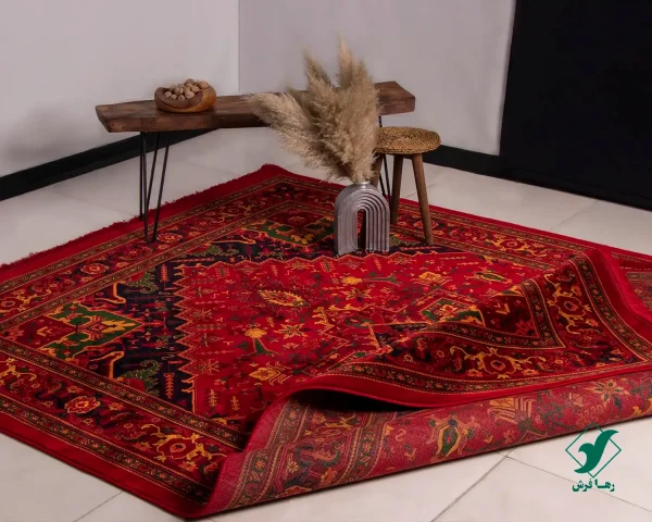 فرش کلاسیک 7055 لاکی